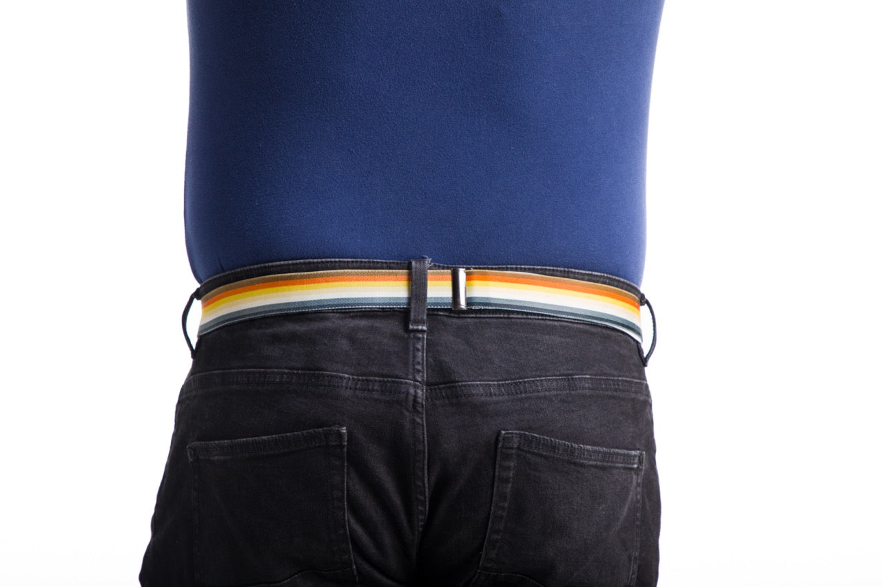 Pride Flag Buckle-Free Belt