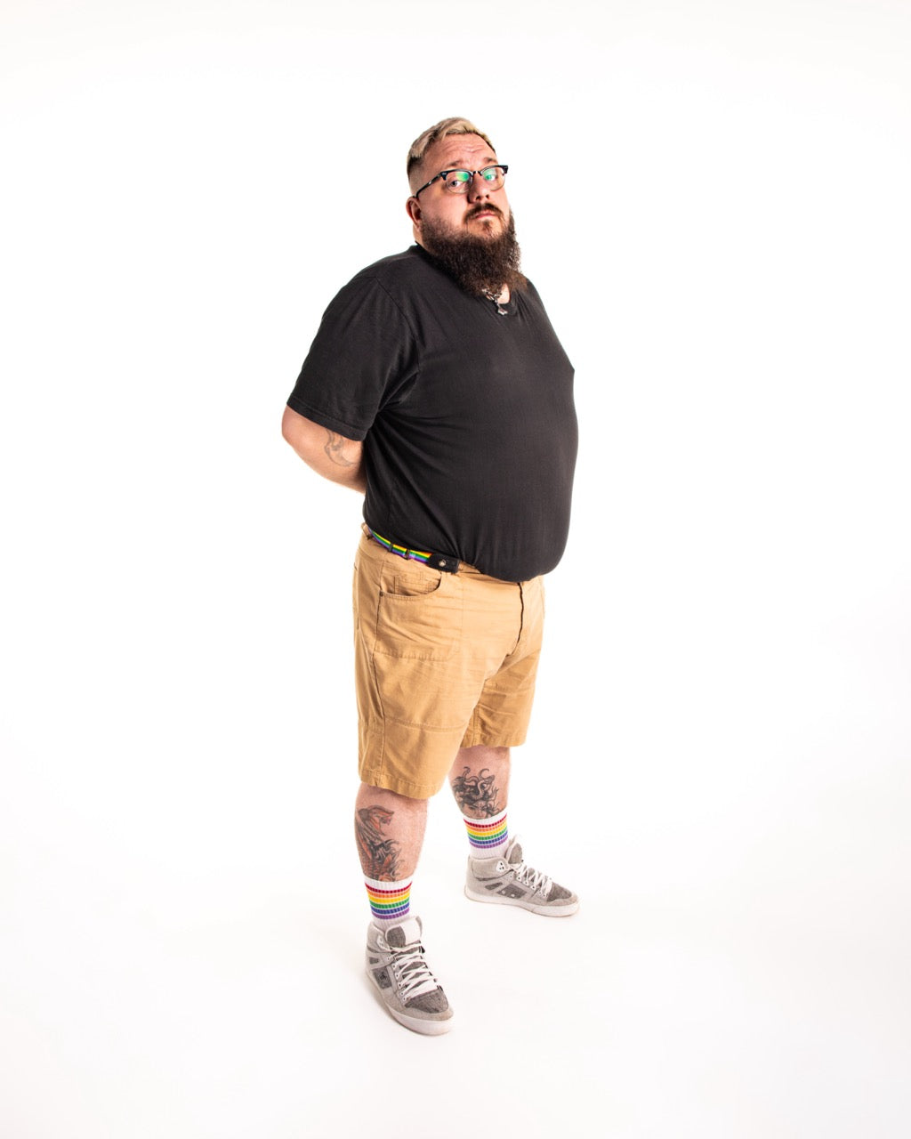 Pride Flag Buckle-Free Belt