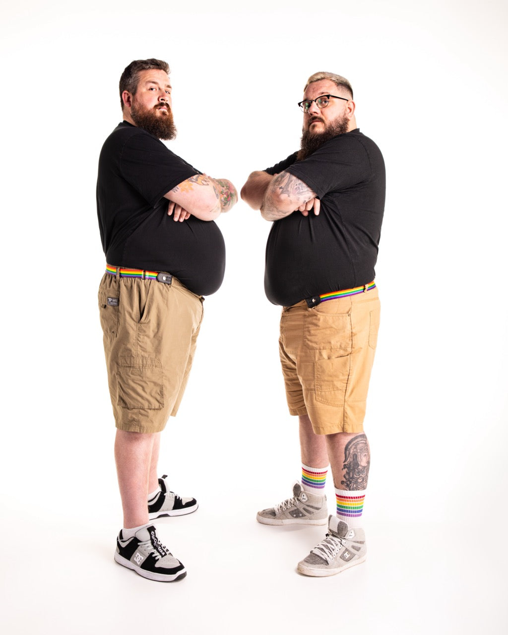 Pride Flag Buckle-Free Belt