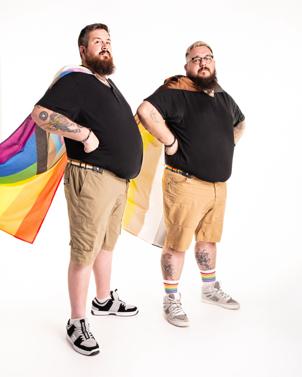 Pride Flag Buckle-Free Belt