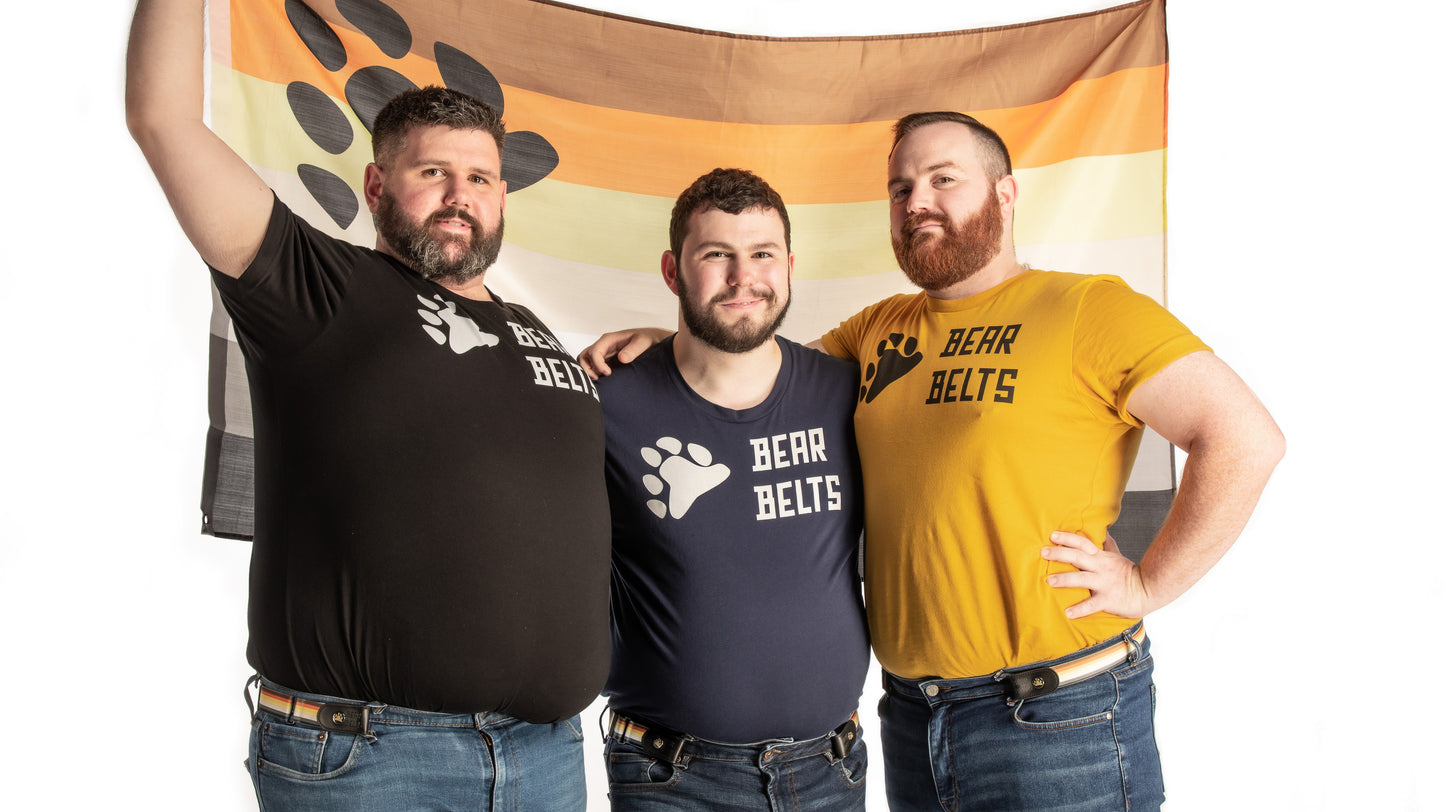 Pride Flag Buckle-Free Belt